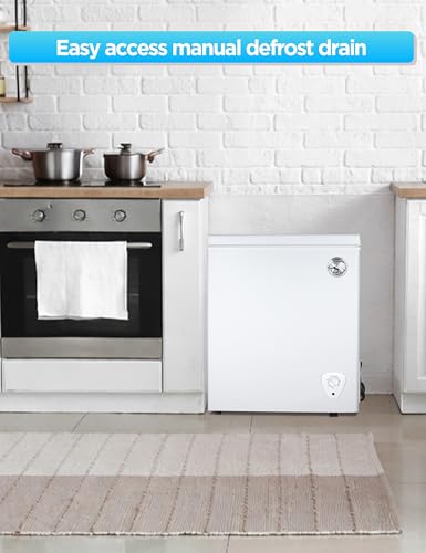 Image of Commercial Cool 2.8 Cu. Ft. Compact Chest Freezer, CCFW28, White