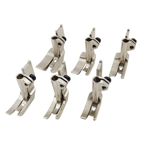 6 set de pies para máquina industrial de coser miniatura 1