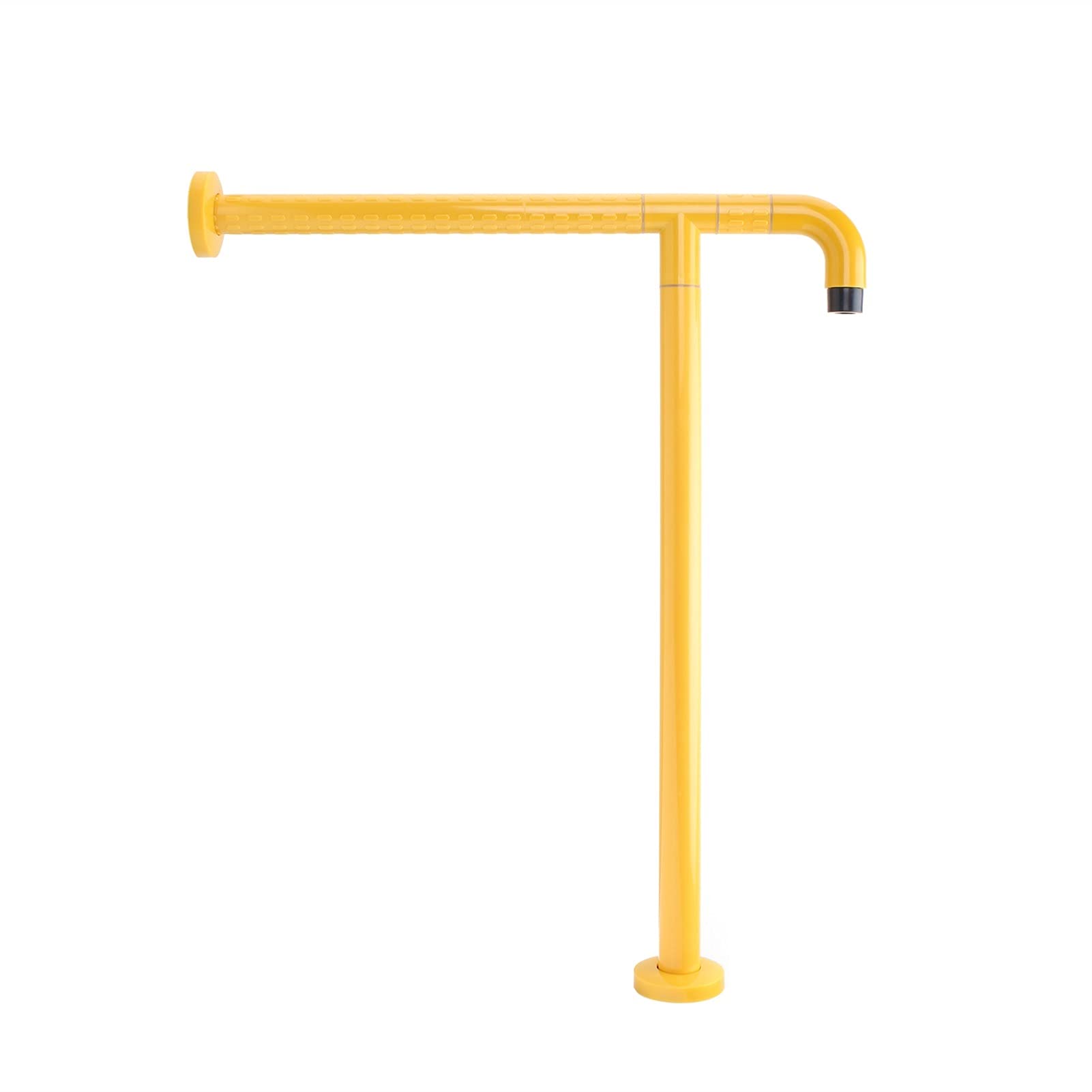 Toilet Safety Rails Adjustable Frame Rack Anti-Slip Shower Grab Bar Handrail for Elders Pregnant Bar(Yellow 71B)