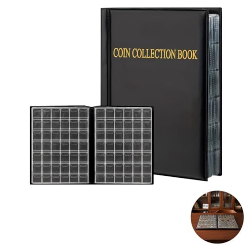 Álbum de monedas para guardar colecciones conmemorativas en 420 compartimentos 7