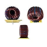 MIKFOL 1 PCS Big Power Ferrosilicon Magnetic Inductor 100uh-3MH Filter Inductor Ring Inductor 10a-200A (Size : 3mh 20A)