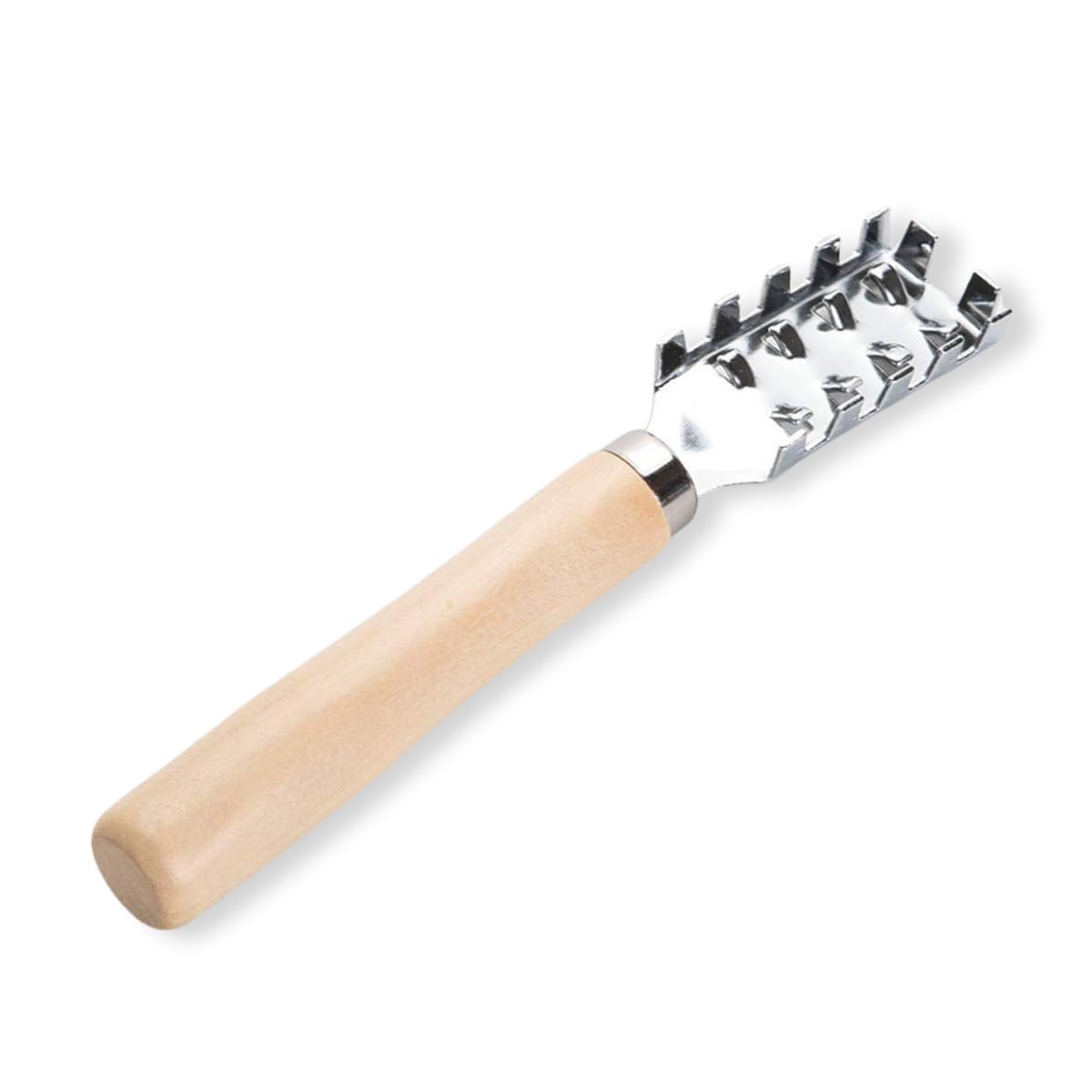 Tokyo Design Studio Iron Fish Scaler 17 x 2.6 x 1 cm, Steel, Silver