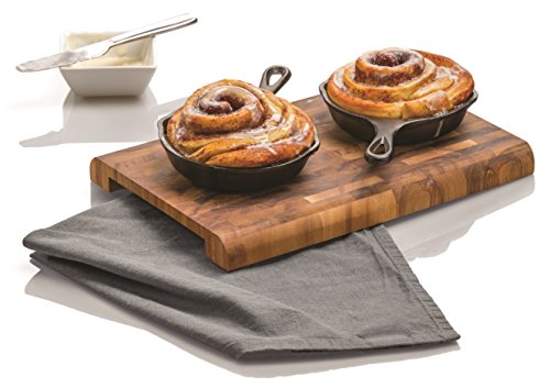 Lodge 12.7 cm / 5 inch Heat-Treated Pre-Seasoned Cast Iron Mini Round Skillet/Frying Pan, H5MS,Black