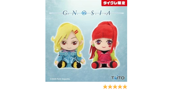 格安 ラスト1セット【ラキオ】グノーシア ぬいぐるみ+スクエア缶バッジ