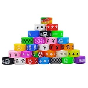 Rings Silicone Anti Slip Band – Lot de 12 Rings fabriqués – pour RBA RDA Tank Mécanique Mods – Diamètre 22*12mm (12pcs) silicone antidérapant pour atomiseur Rabba RDA