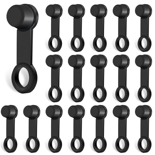 Gtile US20240809002 100Pcs Brake Bleeder Rubber Caps Dust Cover Brake Bleed Nipple Cap, Universal Brake Bleeder Screw Caps, Automotive Brake Bleeder Screw Caps cover