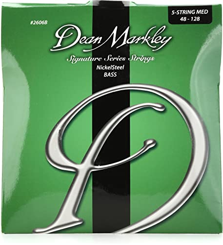 Dean Markley 2606B Nickel Steel Bass cordes basse 5 cordes tirant .048-.106