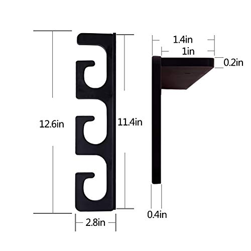Ceiling Rod Rack Fishing Rod Rack Storage for Ceiling or Wall-Ultra Sturdy Strong Weatherproof Indoor and Outdoor Us, Holds 6 Rods