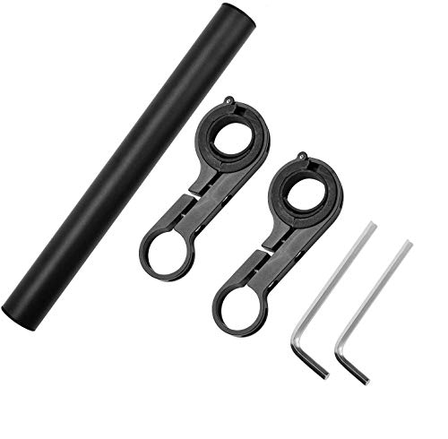 image for Wisdoman Bicycle Bike Handlebar Extension Bracket Flashlight Mount Ext