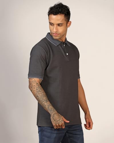 Image of Leriya Fashion T Shirt for Men || Men T-Shirt || Men Polo T-Shirt || Men Plain T-Shirt || V-Neck Collar Tshirt