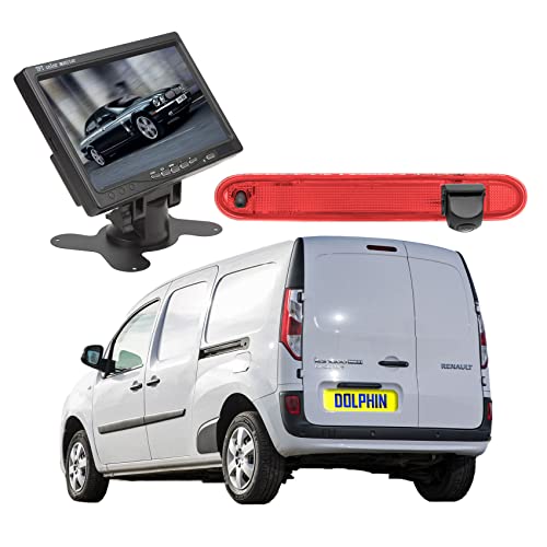 Dolphin Automotive Bremslicht-Rückfahrkamera für Renault Kangoo 2007–2021