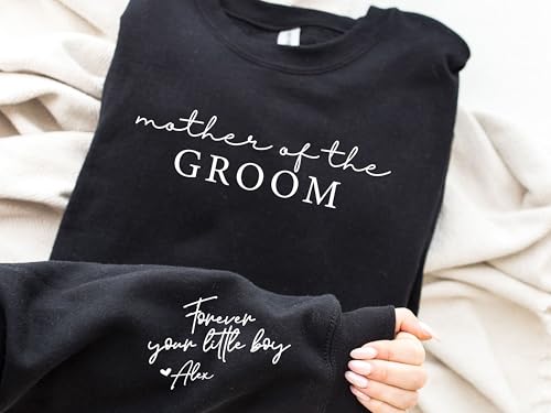 Custom Mother of the Bride Gifts, Mother of the Bride Sweathirt, Mother of the Groom Gifts for Wedding from Son, Mother of the Groom Sweatshirt, Mob Gift from Bride, Wedding Day Gifts for Mom4