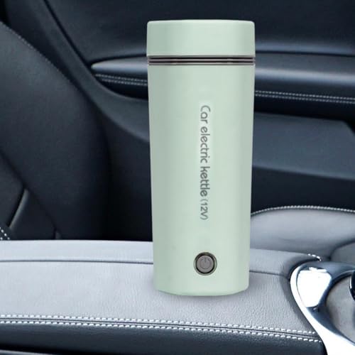 Taza eléctrica para auto 400ml, 12V color verde miniatura 4