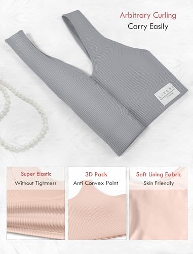 Training Bras for Girls 6-14 Sports Seamless Bra with Removable Padding Bras3