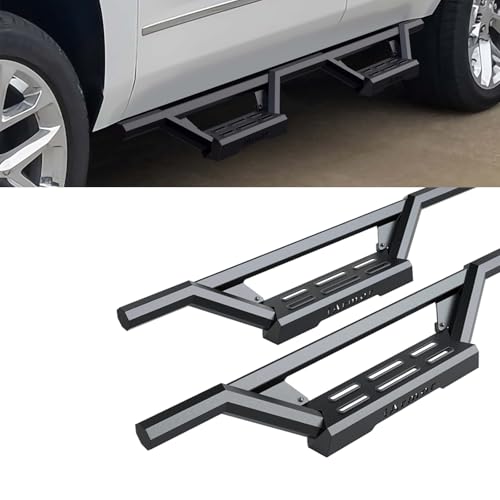 Estribos laterales de acero inoxidable HD Ridez para SUV miniatura 4