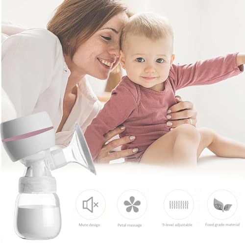 ZunetsUtock Breast Milk Pump - Baby Breastpump Gadget, Wearable Massager Breast Bump | Sjuksköterska leveranser Automatiska intelligent amningverktyg för resor och hemanvändning - Image 4
