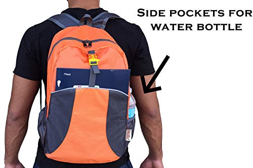 Mochila ligera plegable para viaje y senderismo para mujer miniatura 7