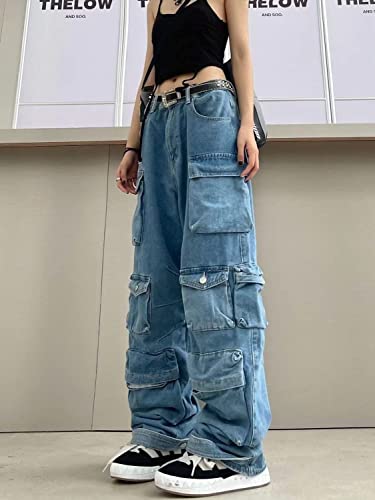 MAEHARRT Womens Jeans High Waisted Baggy Denim Pants Y2k Wide Leg Oversized Jeans Trendy Streetwear Trousers3