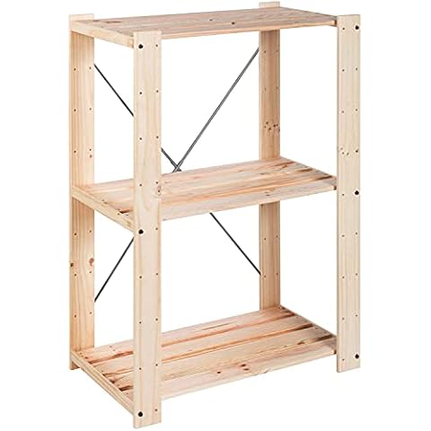 Estantería alistonada de 3 baldas Regulables Evolution ASTIGARRAGA KIT LINE Cover