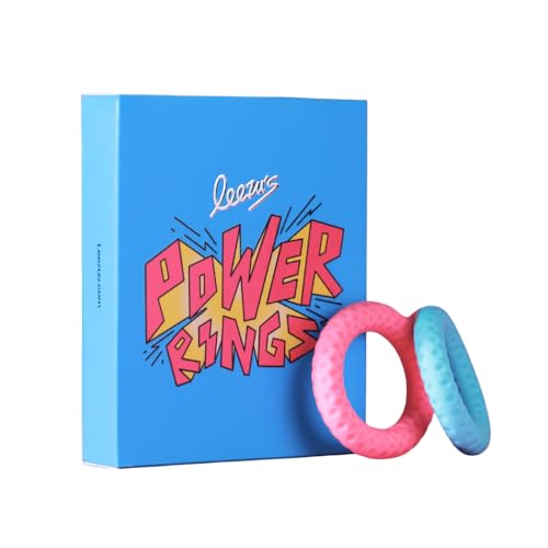 Image of Leezu's Power Rings | Soft & Stretchy Silicone Performance Rings | 2 Sizes for Comfortable Fit | Easy to Use & Body-Safe Design