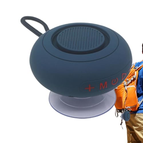 Altoparlante doccia a : Audio portatile con subwoofer stereo per ragazze ragazzi uomini e donne basso wireless