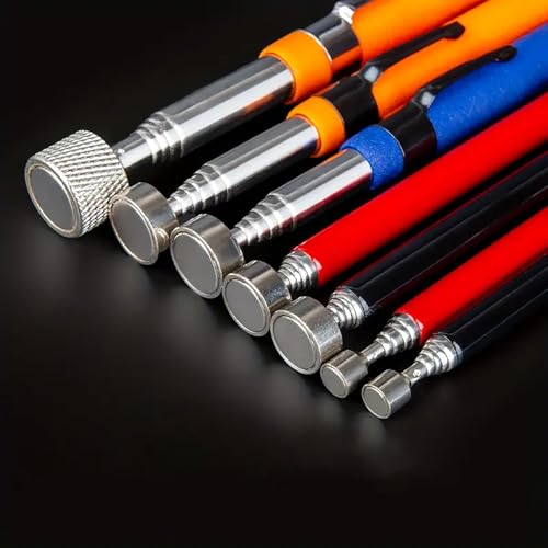 2/5/8/10/15/20 kg Magnet-Aufhebewerkzeug teleskopischer starker Magnetstab magnetisches Aufnahmewerkzeug magnetischer Picker rot 2 2 kg