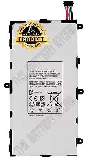 Image of THE BATTERY STORE Original T4000E Battery for Samsung Galaxy Tab 3 T210 T211 T217 T2105 Battery with 1 Year Warranty ****(Q111)