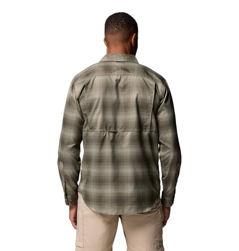 Columbia Men's Silver Ridge Utility Lite Plaid Long Sleeve2