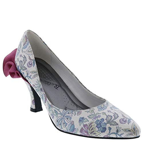 Bellini Clarise Women's Comfortable Ruffled 3 Inch Pointed Toe High Heel