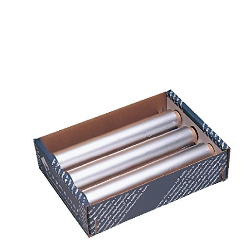 Aluminum Foil Roll Refills 18 Inch Pack quantity: 3 Rolls. 18"(W)x 295ft (L) image 2