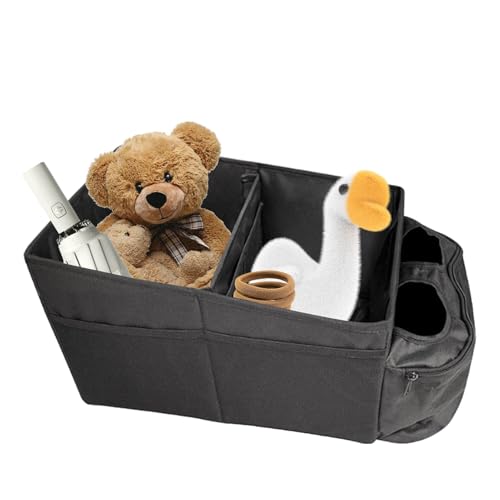 de organizador de coche, organizador de maletero de SUV,Organizador de maletero plegable con portavasos, de almacenamiento para automóviles - de almacenamiento de maletero multifonc