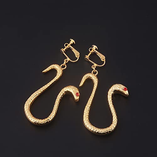 Roronoa Zoro Earrings Clip On- Gold Anime Costume Cosplay Earrings - Figure Earrings For Anime Lovers