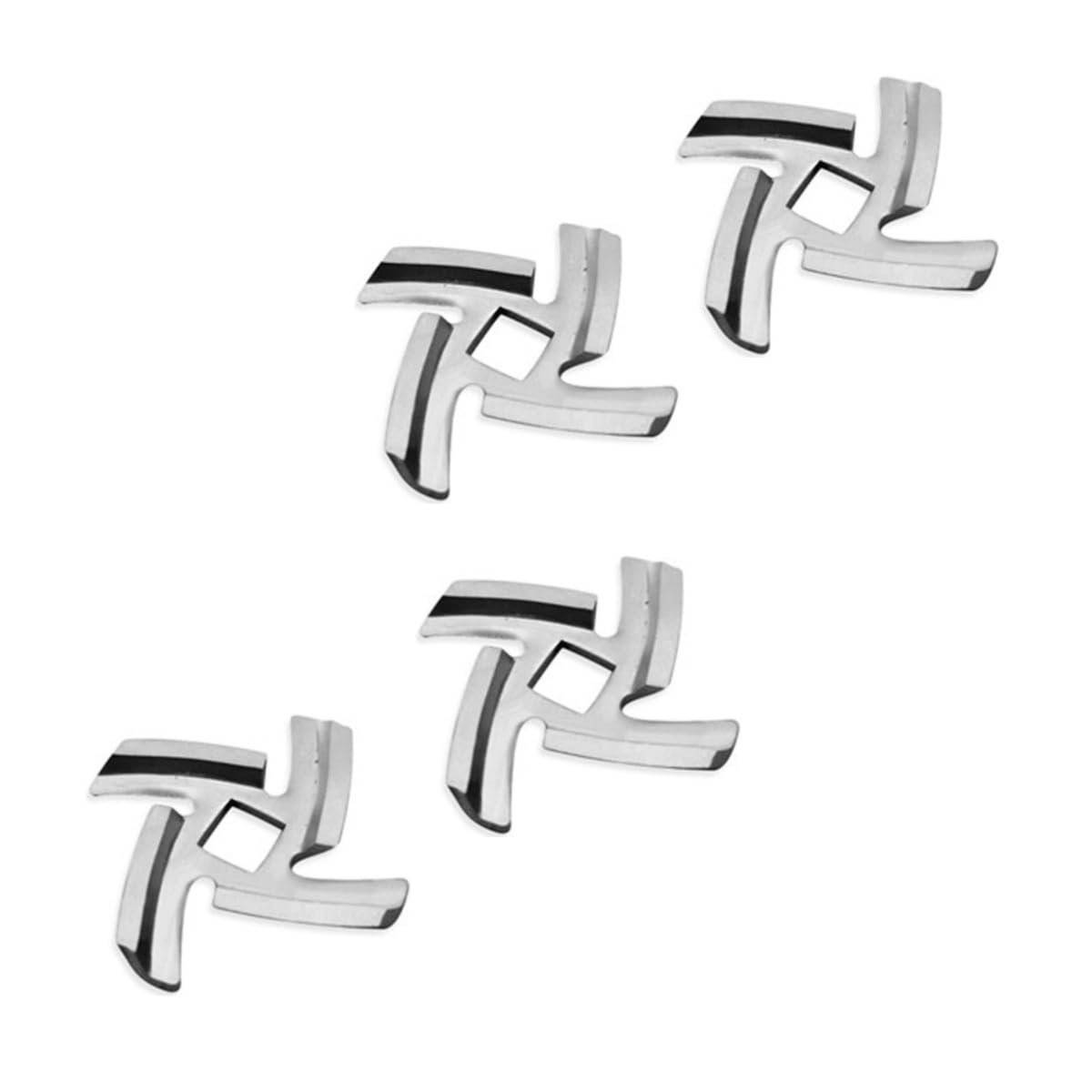 XingCRYao Meat Grinder Blade Replacement Parts, Set of 4, Meat Chopper Accessories for Grinders