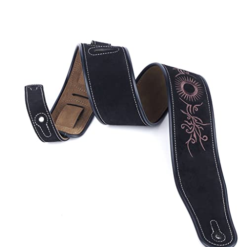 JAHH Sangle Bracelet de Guitare électrique en Cuir-Tournesol Mat, Guitare Acoustique de Basse, Bracelet en Cuir de… - Les Beatles, Paul McCartney, John Lennon, RIngo Starr, George Harrison JAHH Sangle Bracelet de Guitare électrique en Cuir-Tournesol Mat, Guitare Acoustique de Basse, Bracelet en Cuir de… – Image 5