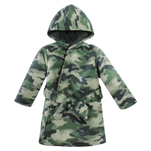 Image of Hudson Baby Unisex BabyMink with Faux Fur Lining Pool and Beach Robe Cover-ups