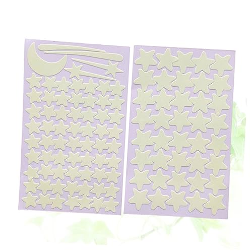 Luminous Kids Wall Decals 103pcs Star Ceiling Stickers miniatura 3