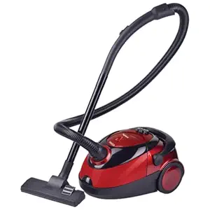 INALSA Vacuum Cleaner for Home Spruce-1200W| with Blower Function| Reusable Cloth dust Bag| Multiple Accessories | Dust Full Indicator | 2 Year Warranty (Red/Black)