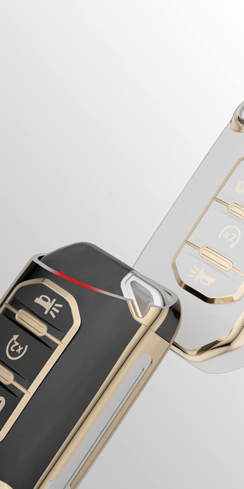 Red TPU Key Fob Cover For Jeep 2020 Gladiator JT Sahara JLU 2018-2021 Wrangler JL JLU Rubicon Accessories Shell Case Keychain Bag Price In UAE | Amazon UAE - Foto 8