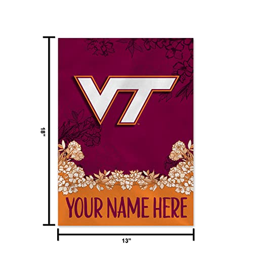 Image of Rico Industries NCAA Standard /Primary Personalized Garden Flag