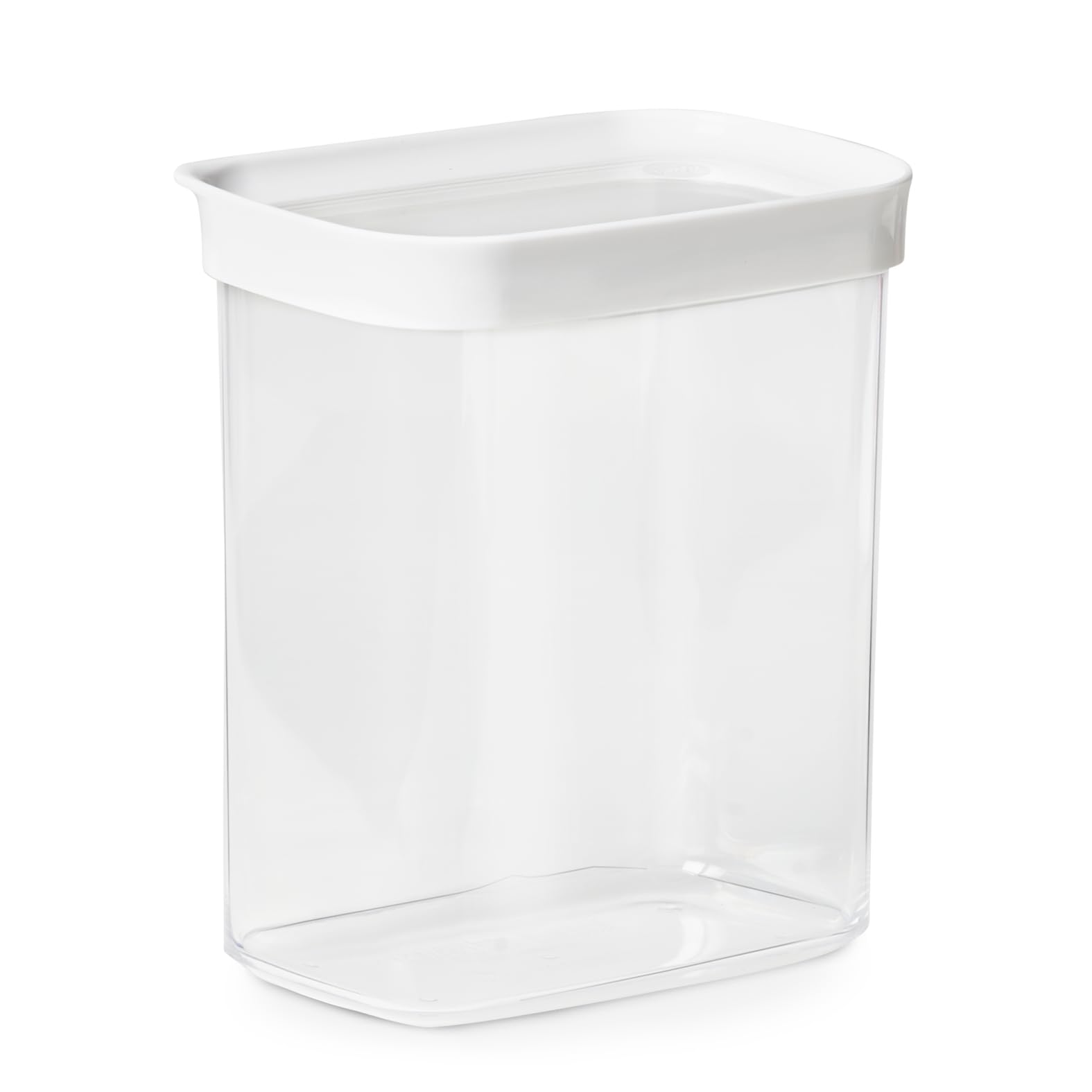 Emsa Optima Trockenvorratsdose, 1,6 L, rechteckig, 100 Prozent sicher, hygienisch, platzeffizient, Frischedichtung, transparentes Design, Schnappverschluss, N1142000