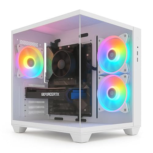 PC GAMER BRANCO SKILL AQUARIUM, AMD RYZEN 5 5600G, 16GB 3200MHZ, RADEON VEGA 7, SSD 512GB M.2, FONTE 500W SKA051