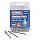 Aluminium Rivets 3.2 x 6mm Short Pre-Pack of 100
