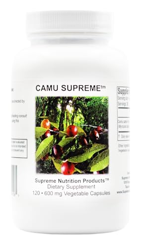Supreme Nutrition Camu Supreme 120 Pure Camu Camu Fruit Vegetarian Capsules