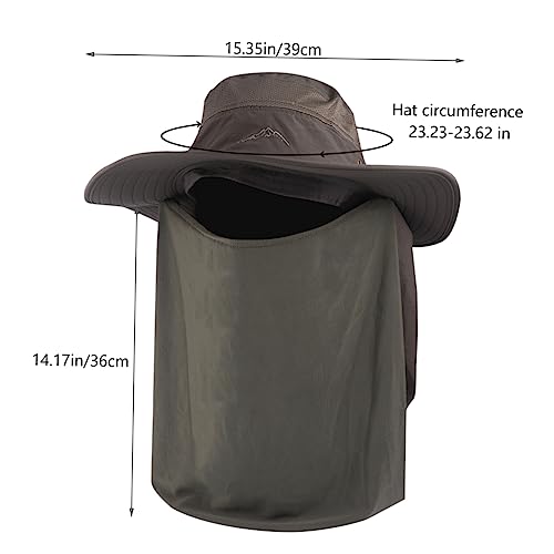 Chapeau de pêcheur anti-UV pour éviter les coups de soleil