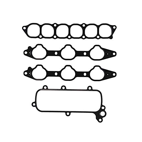 Image of DNJ IG135 Intake Manifold Gasket Set for 1995-2000 Chrysler, Dodge Avenger, Cirrus, Sebring 2.5L V6 24V SOHC 2497cc