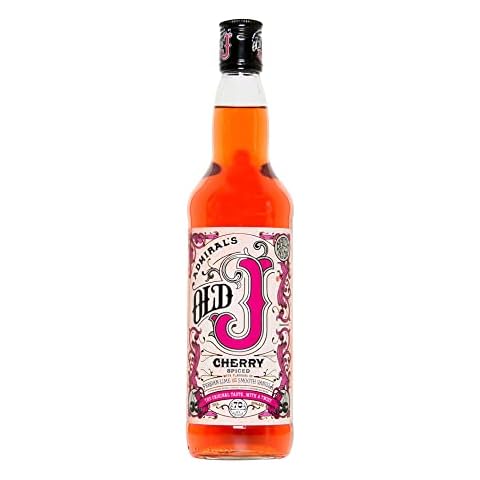 Old J Cherry Spiced Rum 70cl Cover