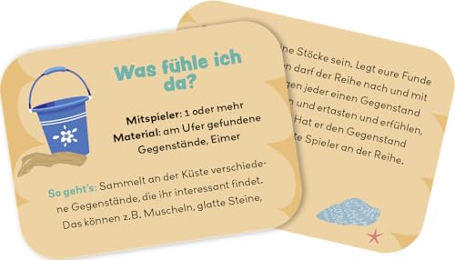 Ab ans Meer! 25 Spiele für den Tag am Strand: Spielideen für fröhliche Tage am Meer | Ideale Beschäftigung für Kinder ab 5 Jahren