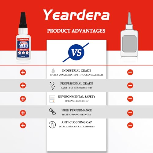 Yeardera KGJS-002 Metal Glue, 30G Metal To Metal Glue Clear thumb #2