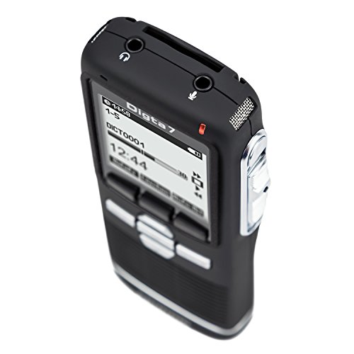 Grundig Digta 7 digitales Diktiergerät im Premium Set , Handgerät mit Dockingstation, Diktiersoftware und Zubehör - Image 3