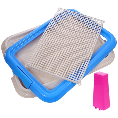 HAPINARY Dog Toilet Potty Tray Sturdy Construction for Pet Training Leak Random